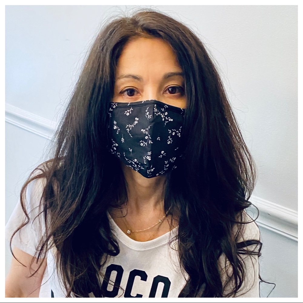 3 LAYER BUILT IN FILTER WASHABLE REUSABLE MASK - Picture 2 of 3